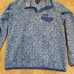 Patagonia Synchilla Blue Fleece Jacket